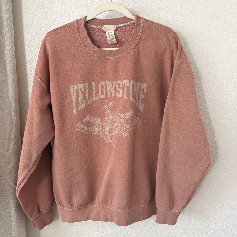 Altar’s State Pink Yellowstone Sweatshirt